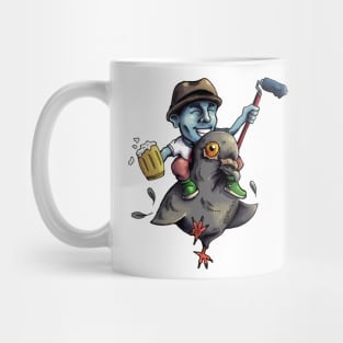 Pigeon Rider Mug